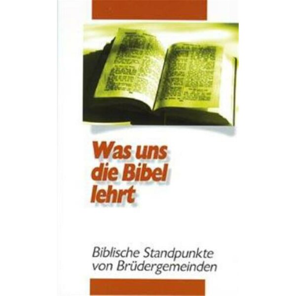 Was uns die Bibel lehrt