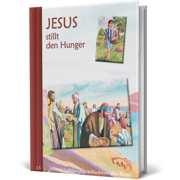 Kinderbuch: Jesus stillt den Hunger - CMV Verlag - Speisung der 5000