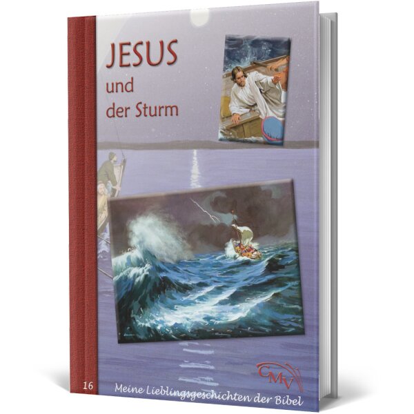 Kinderbuch: Jesus und der Sturm - CMV - Wunder der Stillung des Sturms