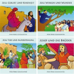 Mini-Bibel-Geschichten-Paket - 4 Titel