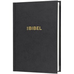 Schlachter 2000 Bibel, Taschenausgabe, schwarz, Hardcover