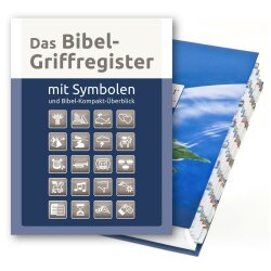 Bibel-Griffregister mit Symbolen