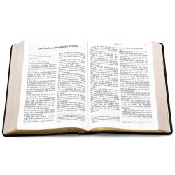 Schlachter 2000 Bibel, Großdruckausgabe, Kalbsleder, Goldschnitt