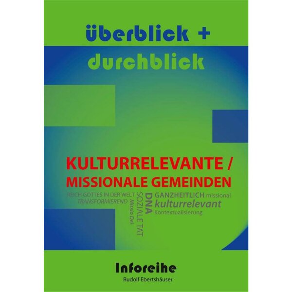 Kulturrelevante / missionale Gemeinden - Rudolf Ebertshäuser