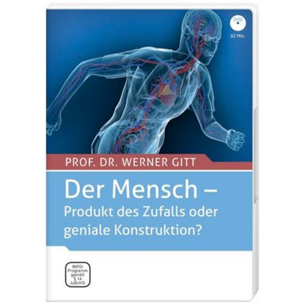 Der Mensch - Produkt des Zufalls oder geniale Konstruktion? - Werner Gitt - DVD