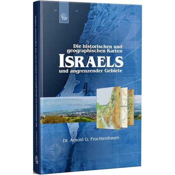 Die historischen und geographischen Karten Israels und angrenzender Gebiete