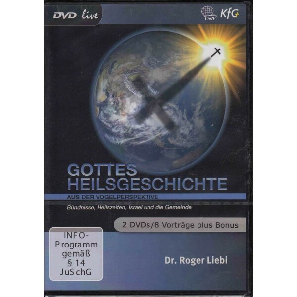Gottes Heilsgeschichte aus der Vogelperspektive - Roger Liebi - DVDs