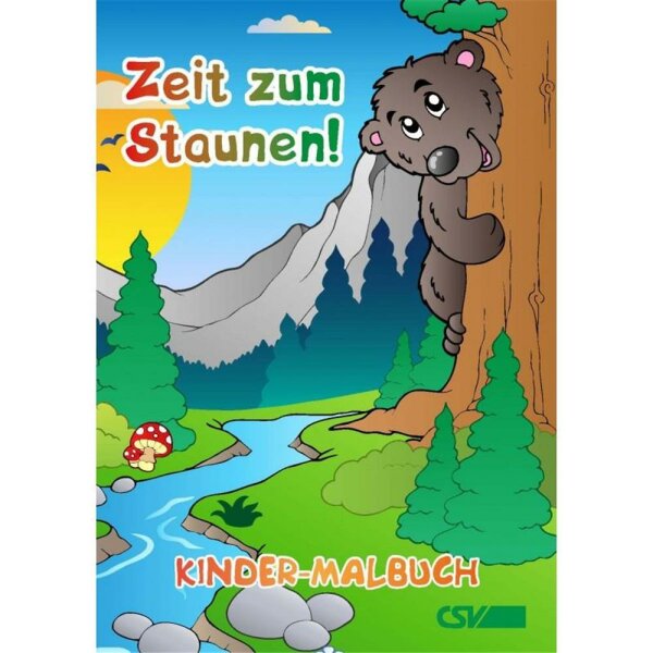 Zeit zum Staunen! - Malbuch