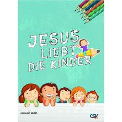 Jesus liebt die Kinder - Malbuch