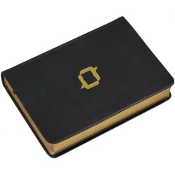 MacArthur Studienbibel, Schlachter 2000 Bibel, Rindleder, Goldschnitt, Schutzklappen