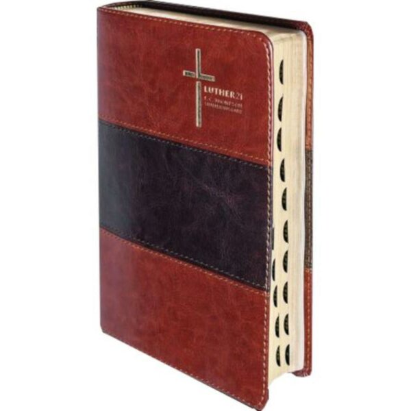 Luther21 Bibel - F.C. Thompson Studienausgabe - Standardausgabe - Kunstleder braun zweifarbig