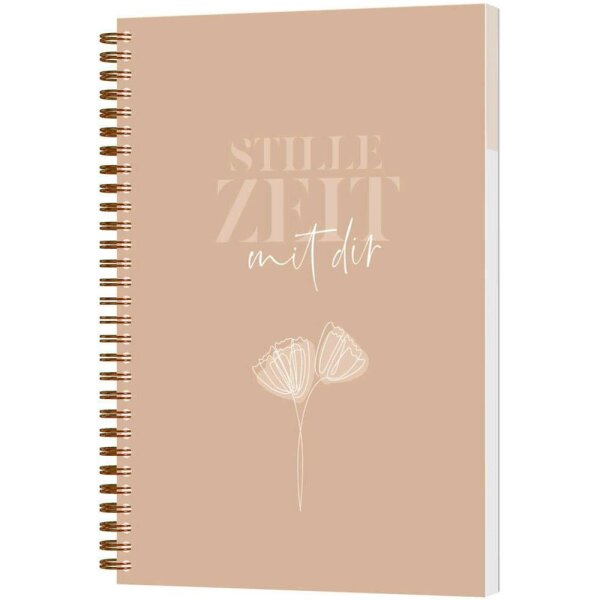 Stille Zeit mit Dir - Notizbuch - Motiv "LineArt"