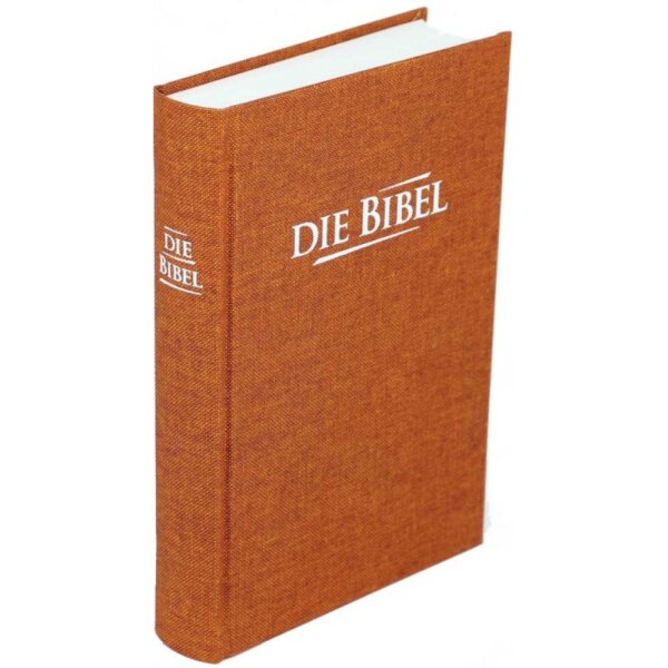 Elberfelder Bibel 2003, Taschenausgabe, Hardcover, Leinen, Ocker