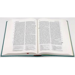 Elberfelder Bibel 2003, Taschenausgabe, Hardcover, Leinen, Petrol