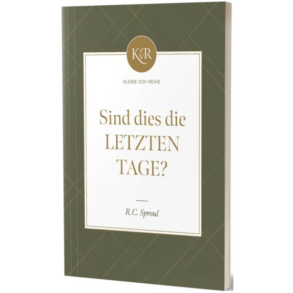 Sind dies die letzten Tage? - R.C. Sproul