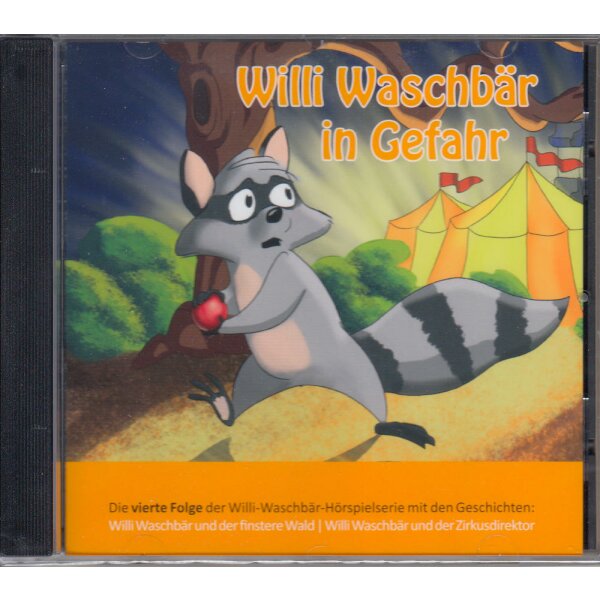 Willi Waschbär in Gefahr - Hörspiel CD
