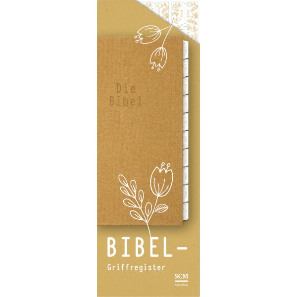 Bibel-Zubehör: Bibel-Griffregister mit Folienprägung - R.Brockhaus - Orientierungshilfe