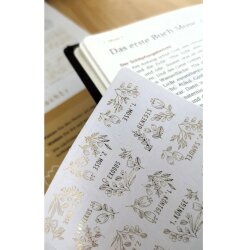 Bibel-Griffregister mit Apokryphen, Folienprägung