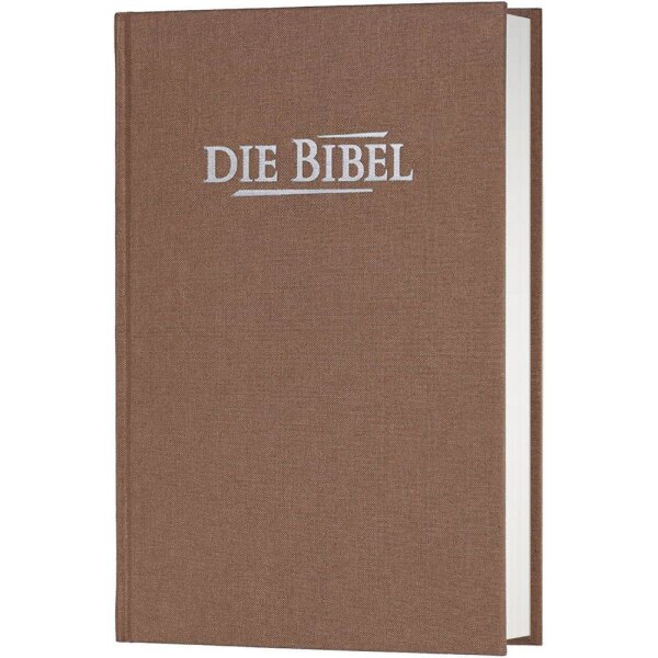 Elberfelder Bibel 2003, Taschenausgabe, Leinen, Sandbraun