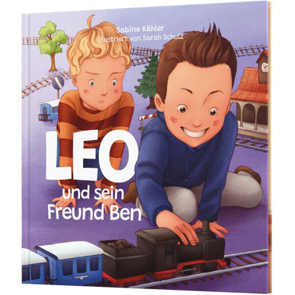 Buchcover von Leo und sein Freund Ben von Sarah Schulz und Sabine Kähler