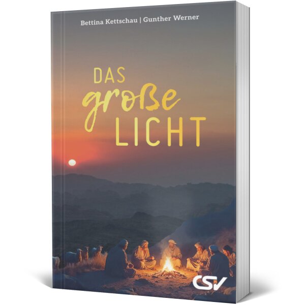 Taschenbuchcover: Das große Licht - Bettina Kettschau - Verteilbuch Advent