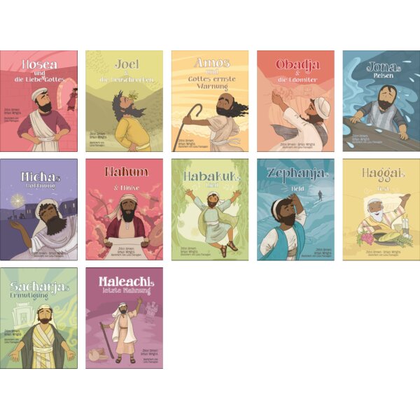 Kinderbuch-Paket: Die kleinen Propheten - Brian Wright, John Brown - Heilsgeschichte für Kinder